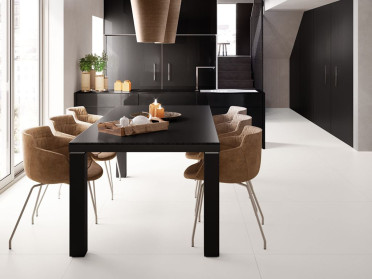 Керамогранит ABSOLUTE BLACK LAPP/RETT (97034) 160x160 от AVA Ceramica (Италия)