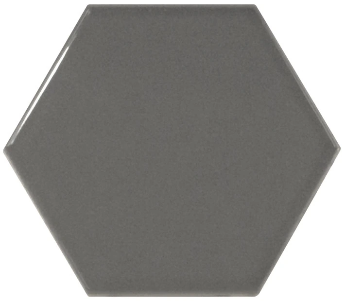 SCALE Hexagon Dark Grey 10.7x12.4