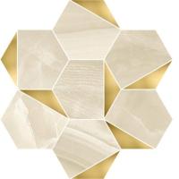 Мозаика ESAGONA TRI.LUSSO OR 30x28 от Vallelunga Ceramica (Италия)