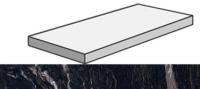 Угловая ступень SENSI GEMS ANG.TOP SX  TITAN.BLACK RET левая (PF60005671) 32x120x4.5x2 от ABK Ceramiche (Италия)