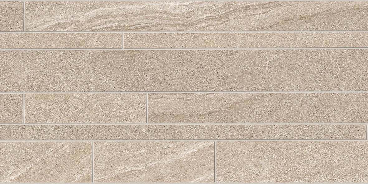 Ergon Stone Project Listelli Sfalsati Controfalda Mix Nat-Lap Sand 30x60 см