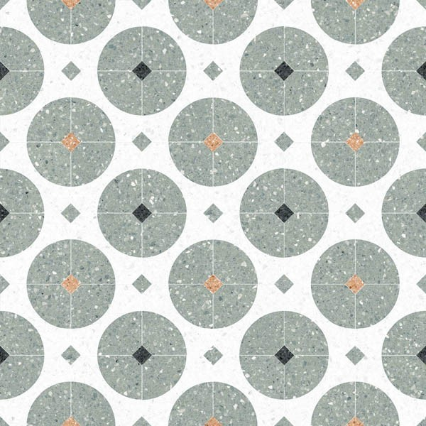 Керамогранит NIZA Octogono Valeta Verde 20x20 от Vives Ceramica (Испания)
