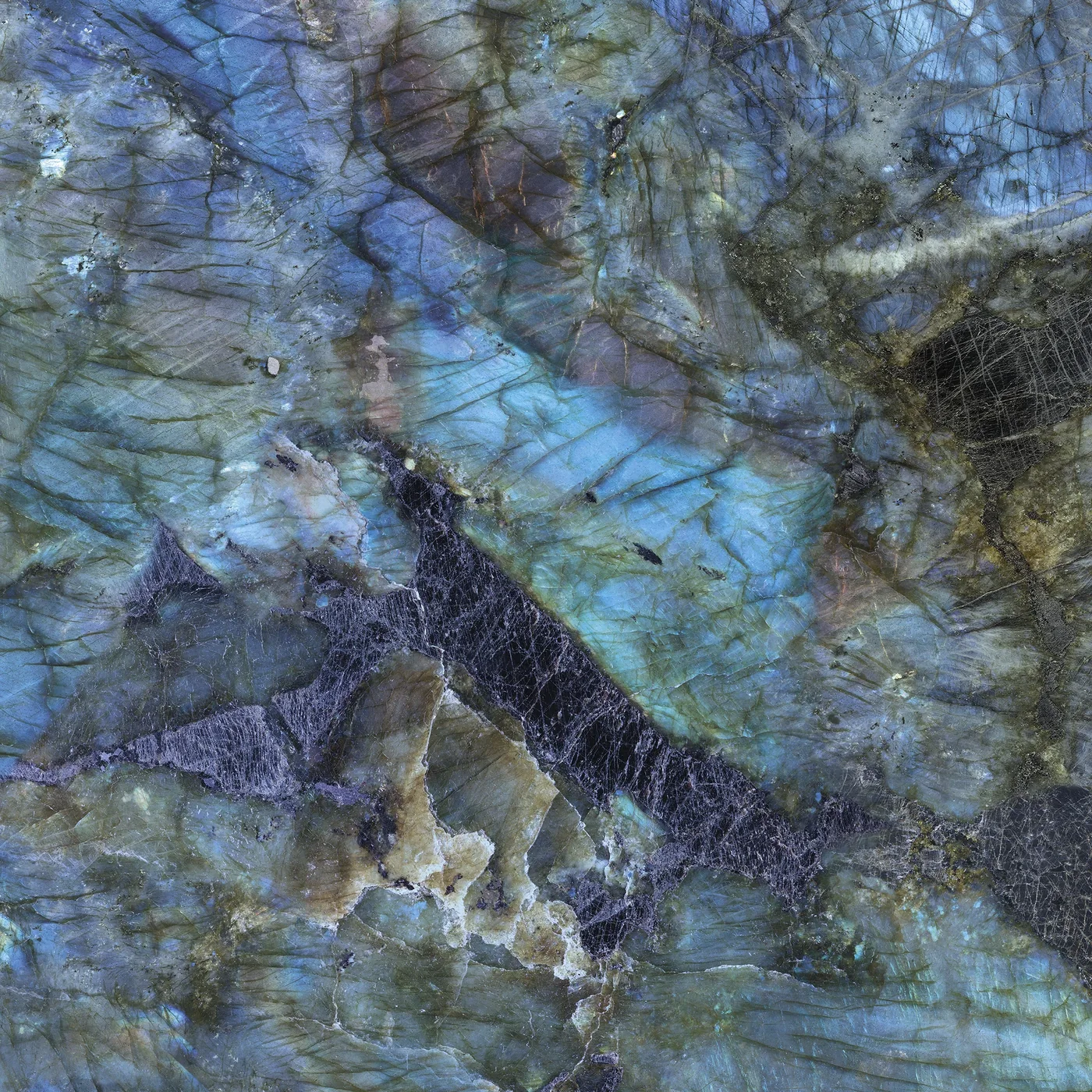 Emil Tele Di Marmo Lumia Labradorite Lappato 120x120 см