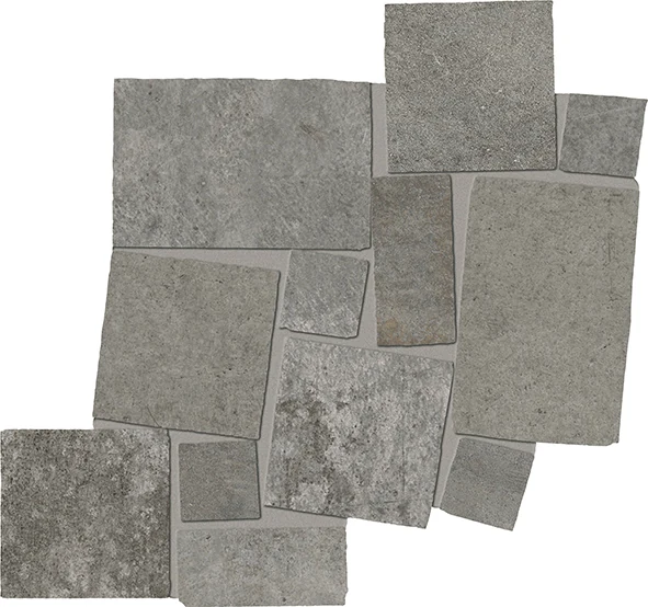 Emil Fabrika Mosaico Blokko Dark Grey Silktech 34,1x34,3 см