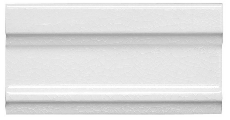 Бордюр MODERNISTA CORNISA CLASICA C/C BLANCO (ADMO5211) 7.5x15 от ADEX (Испания)