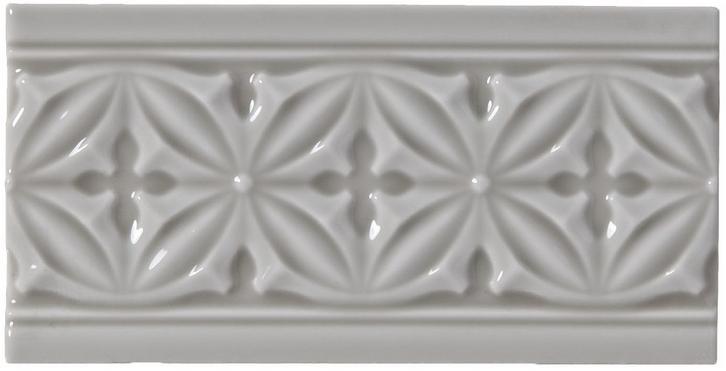 Бордюр STUDIO БОРДЮР RELIEVE GABLES GRAYSTONE (ADST4052) 10x19.8 от ADEX (Испания)