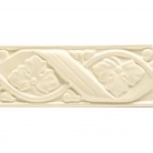 Grazia Boiserie Бордюр Бежевый матовый 8x20 см