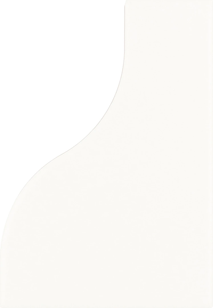 CURVE White Matt 8.3x12