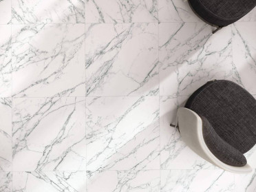 Керамогранит LOIRA 6642 WHITE PULIDO RECTIFICADO 63x146 от Porcelanite Dos (Испания)