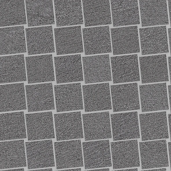 Ergon Stone Talk Mosaico Dado Minimal Dark Naturale 30x30 см