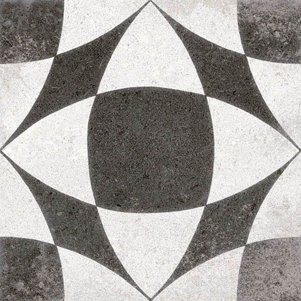 Керамогранит Nassau Berkane Negro 20x20 от Vives Ceramica (Испания)
