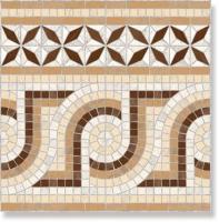 Декор Via Appia Cen. Nola Marron 43.5x43.5 от Vives Ceramica (Испания)