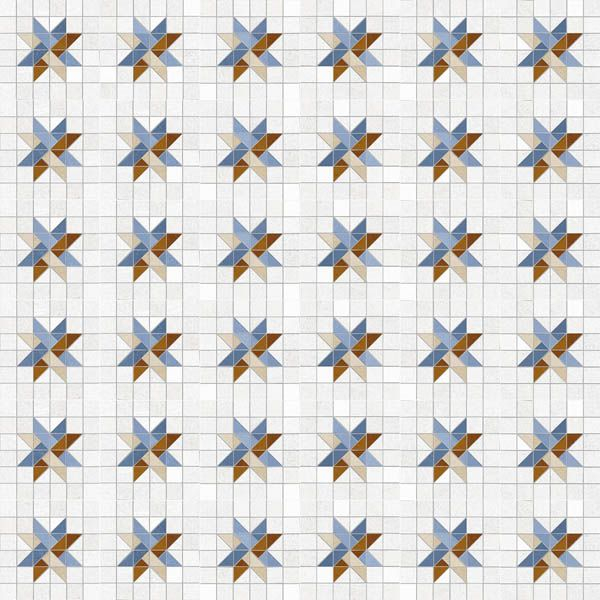 Керамогранит Arcole-R Azul 20x20 от Vives Ceramica (Испания)