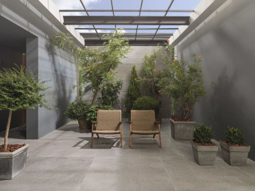 Настенная плитка Bottega Acero 45x120 от Porcelanosa (Испания)