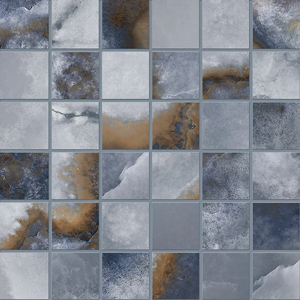 Emil Tele Di Marmo Onyx Mosaico 50 X 50 Onyx Blue Lappato 30x30 см