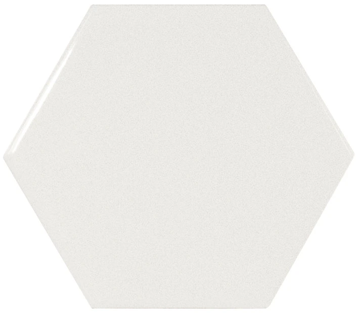 SCALE Hexagon White 10.7x12.4