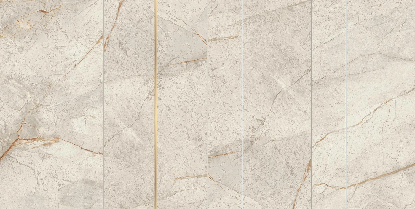 Мозаика Marvel Diva White Everest Mosaico Grid Velvet 59.5×118.2