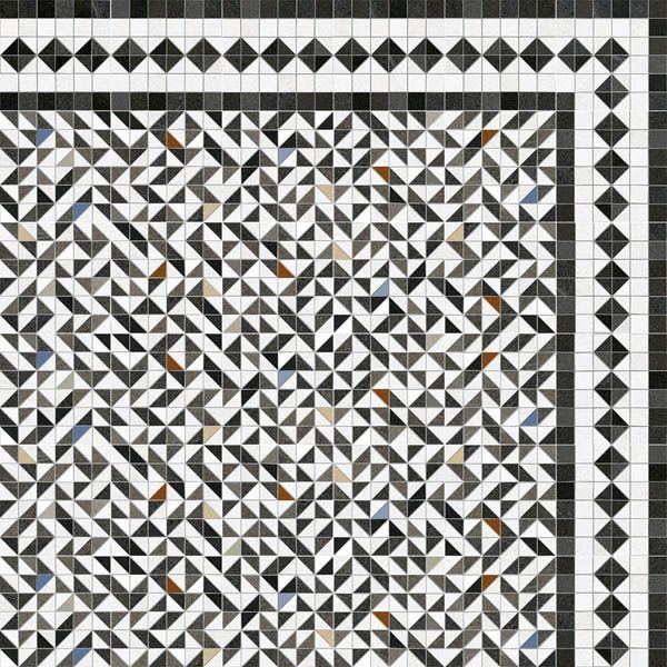 Керамогранит Iena-R 2 Grafito 20x20 от Vives Ceramica (Испания)