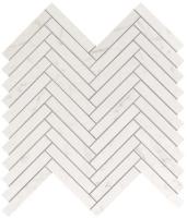 Мозаика настенная Marvel Stone Carrara Pure Herringbone Wall (9SHC) 30.5x30 от Atlas Concorde (Италия)