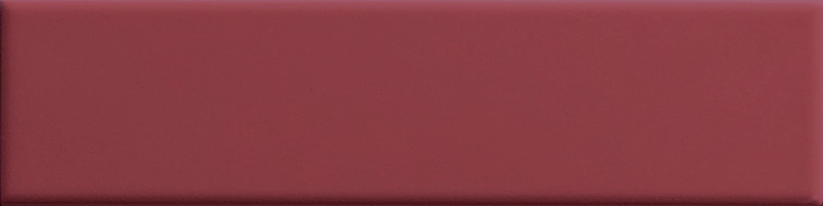 Керамическая плитка Biscuit Plain Bordeaux 5x20
