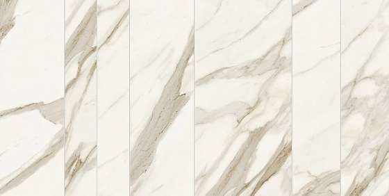 Керамогранит Marvel Meraviglia Calacatta Bernini Grid Velvet 59.5×118.2