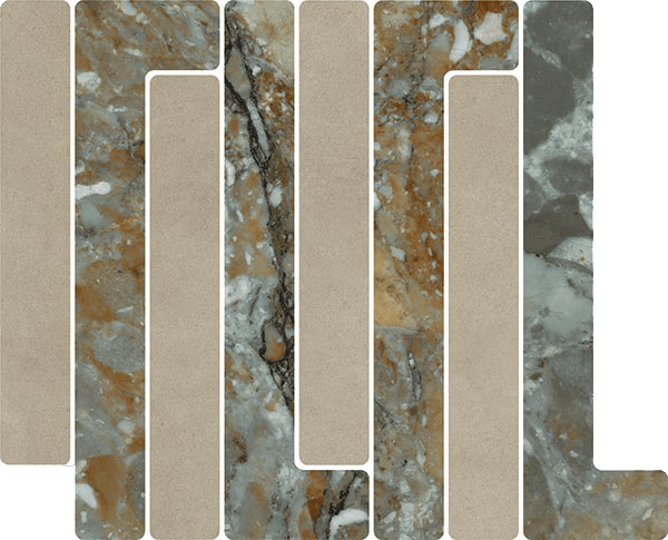 Mosaico Trellick Tassili Beige 30x24,2