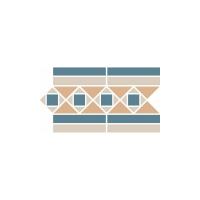 Topcer Victorian designs and borders Бордюр 28x17,3 см