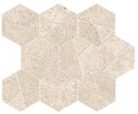 Мозаика Boost Stone Ivory Mosaico Hex (A7CU) 25x28.5 от Atlas Concorde (Италия)