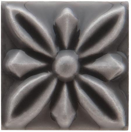 Декор STUDIO ВСТАВКА RELIEVE FLOR № 1 VOLCANICO (ADST4058) 3x3 от ADEX (Испания)