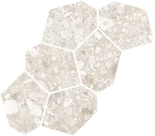 Mosaico Aymaras Marfil 24,2x39,5