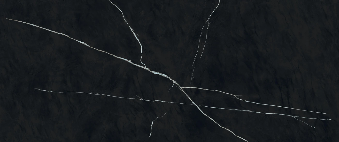 Керамогранит Marvel Meraviglia Black Origin Lappato 6 mm 120×278