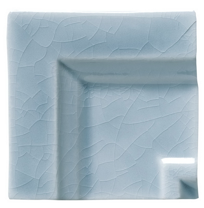 Спецэлемент MODERNISTA УГЛОВАЯ ВСТАВКА ANGULO MARCO CORNISA CLASICA C/C STELLAR BLUE (ADMO5443) 7.5x15 от ADEX (Испания)