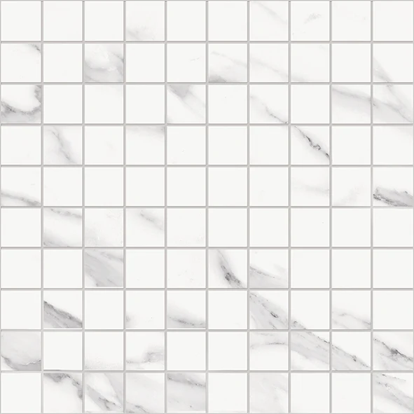Emil Tele Di Marmo Mosaico 30 X 30 Statuario Michelangelo Naturale 30x30 см