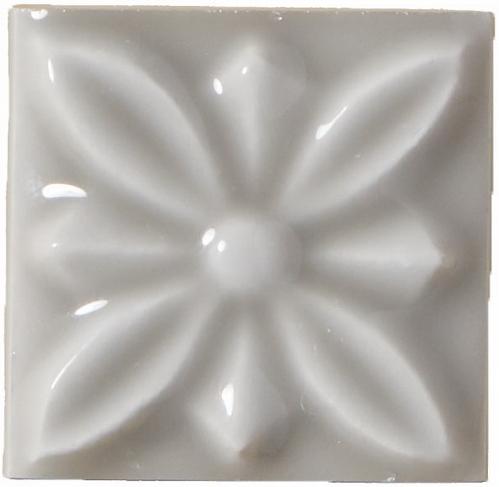 Декор STUDIO ВСТАВКА RELIEVE FLOR № 1 GRAYSTONE (ADST4059) 3x3 от ADEX (Испания)