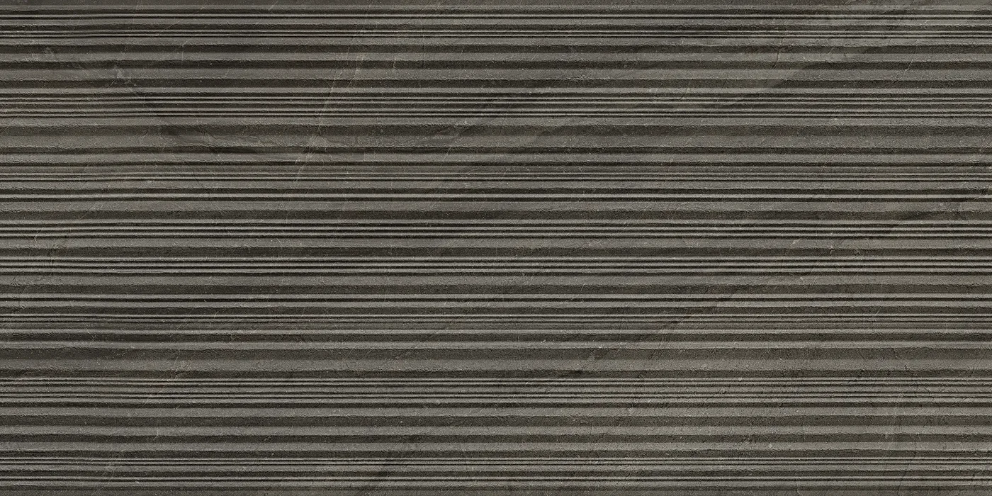 Provenza Pietra Di Orosei Rilievi Grigio Bruciato Silktech 60x120 см