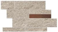 Мозаика Norde Platino Brick Corten (A598) 39x27.8 от Atlas Concorde (Италия)