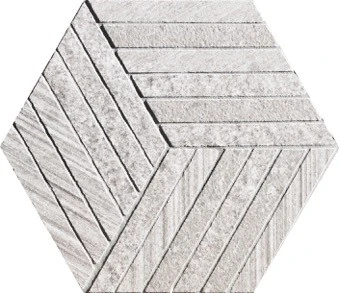Мозаика Otto Mosaic 6 Grigio 22.5x19.5
