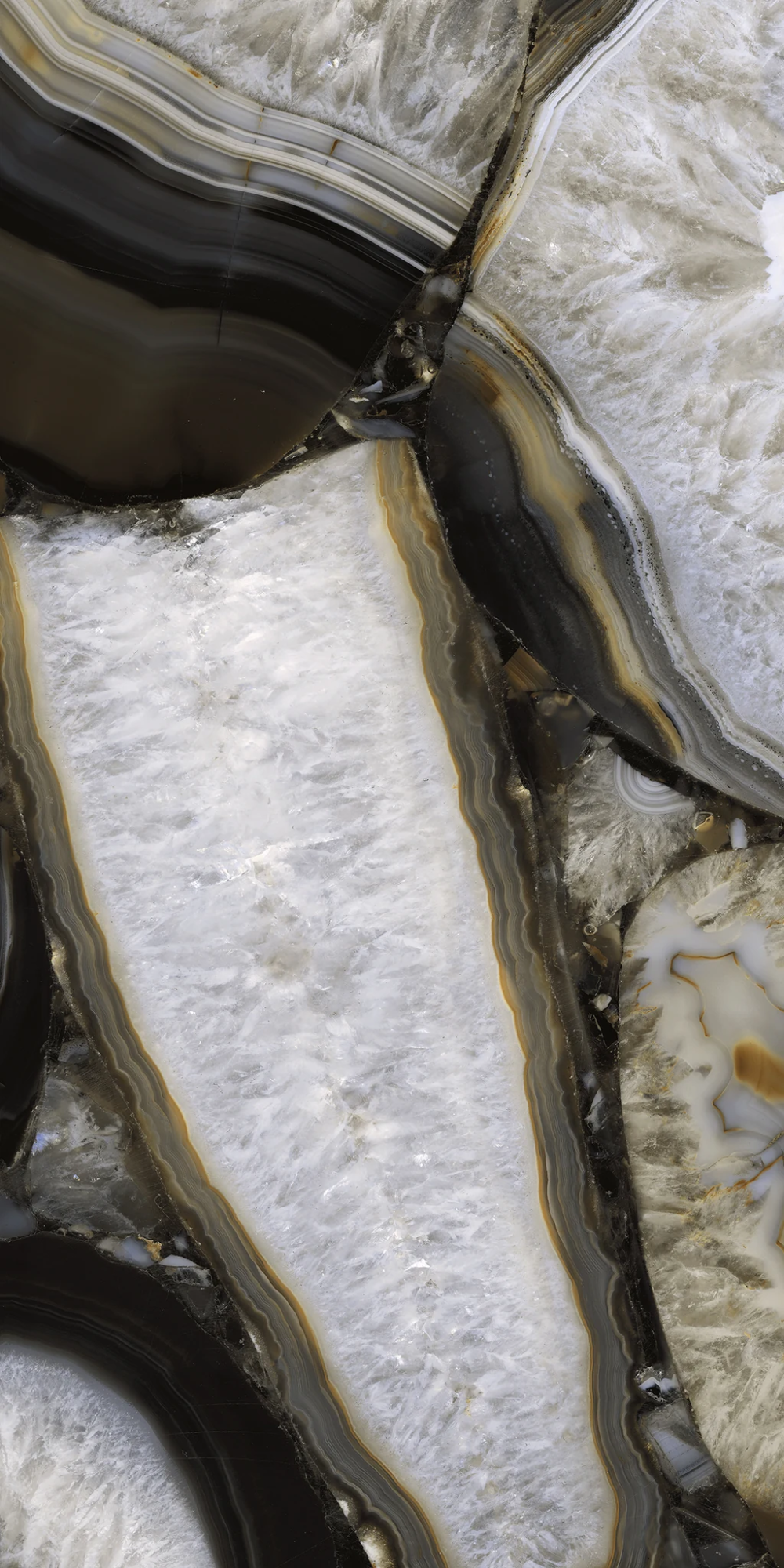 Emil Tele Di Marmo Precious Agate Black Lappato 60x120 см
