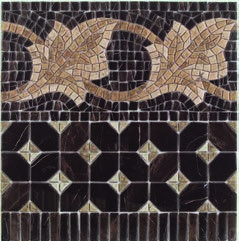 Cenefa Midas Marron 43.5x43.5