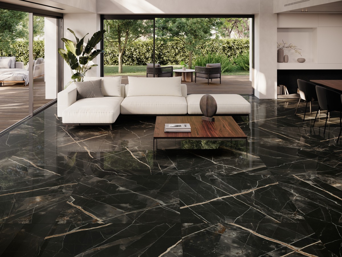 Керамогранит CALACATA BLACK SATINADO 60X120 (Испания)