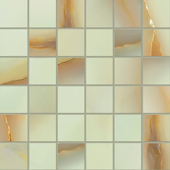 Emil Tele Di Marmo Pure Onyx Mosaico 50 X 50 Onyx Giada Lappato 30x30 см
