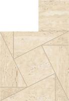 Мозаика Marvel Travertine Sand Mosaico Tessellation (AF9H) 22x26 от Atlas Concorde (Италия)