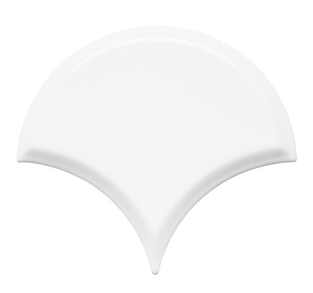 Настенная плитка RENAISSANCE ESCAMA BISELADO SNOW CAP (ADST8015) 13x15 от ADEX (Испания)