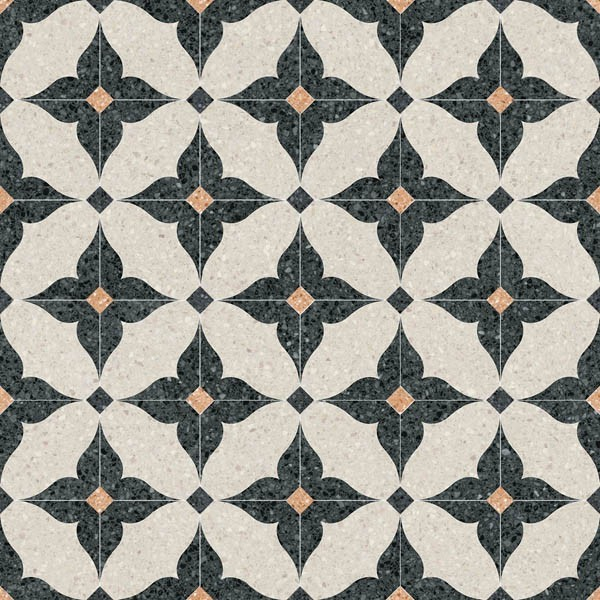 Керамогранит NIZA Octogono Cerbere Negro 20x20 от Vives Ceramica (Испания)