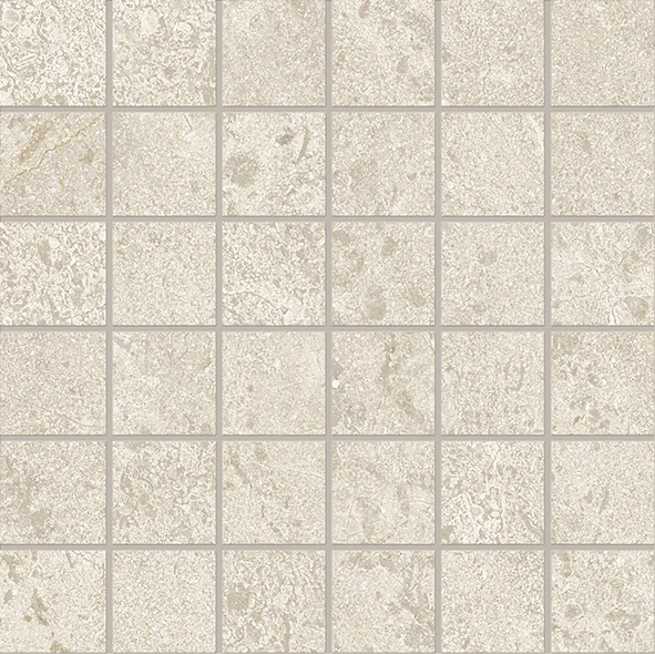 Ergon Matera Stone Neutra Mosaico 50 X 50 Beige Silktech 30x30 см