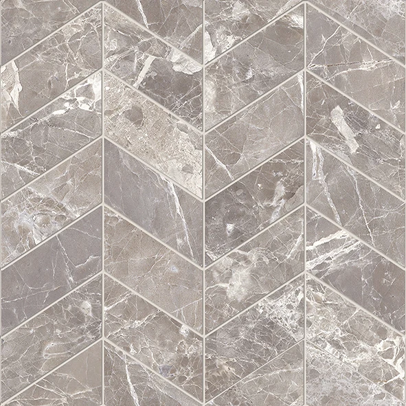 Provenza Unique Marble Mosaico Arrows Moon Grey Lappato 30x30 см