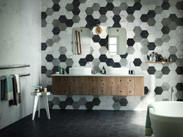 Керамогранит Bistrot Strut. Dune Calacatta Michelangelo (R4UM) 40x120 от Ragno (Италия)
