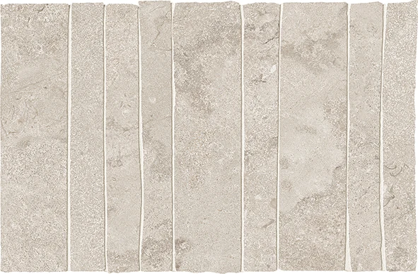 Ergon Portland Stone Mosaico Wallcut Cross Cut Ash Naturale 19,4x29,4 см