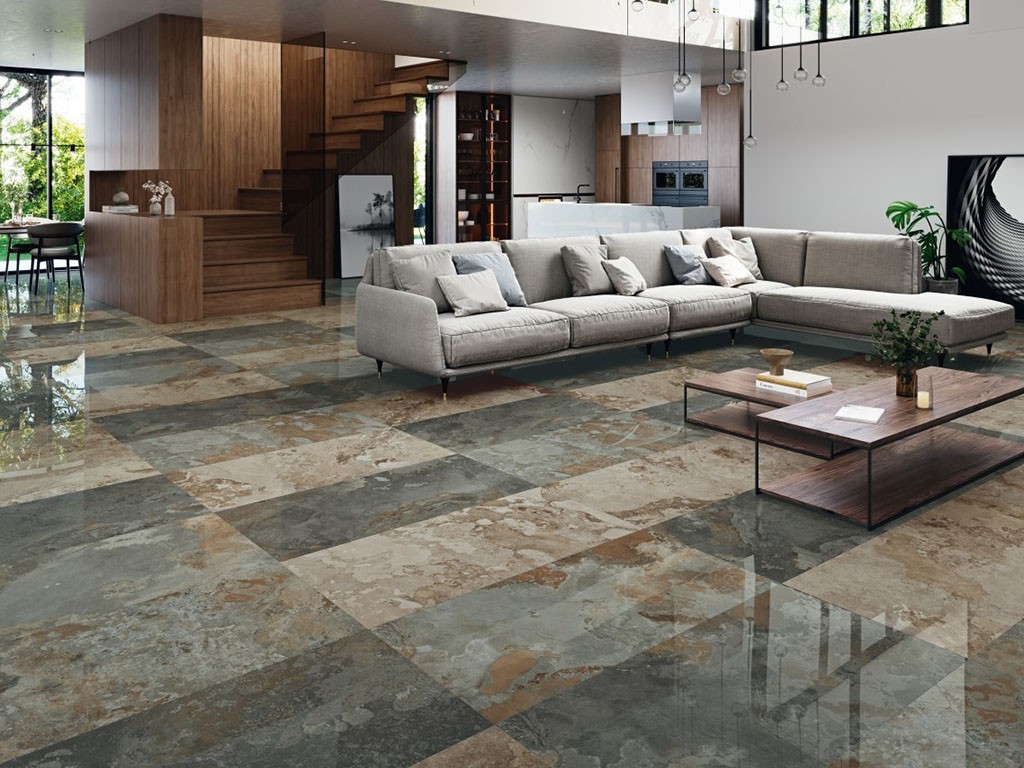 Керамогранит YUKATAN MULTICOLOR REC 60x120 от Grespania (Испания)