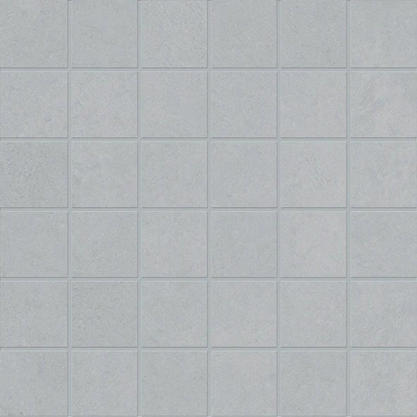 Ergon Pigmento Mosaico 50 X 50 Grigio Avio Silktech 30x30 см